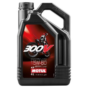 MOTUL Olej Silnik 300V 4T FL Off Road 15W60 4L - Sklep Motoryzacyjny