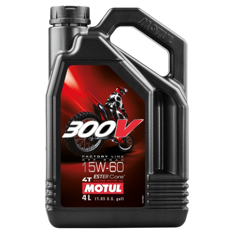 MOTUL Olej Silnik 300V 4T FL Off Road 15W60 4L - Sklep Motoryzacyjny
