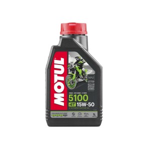 MOTUL Olej silnik 5100 4T Ester 15W50 1L - dobrej jakości olej silnikowy