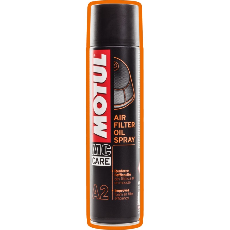 MOTUL A2 AIR FILTER OIL 0,4L SPRAY - Skuteczna ochrona filtrów powietrza