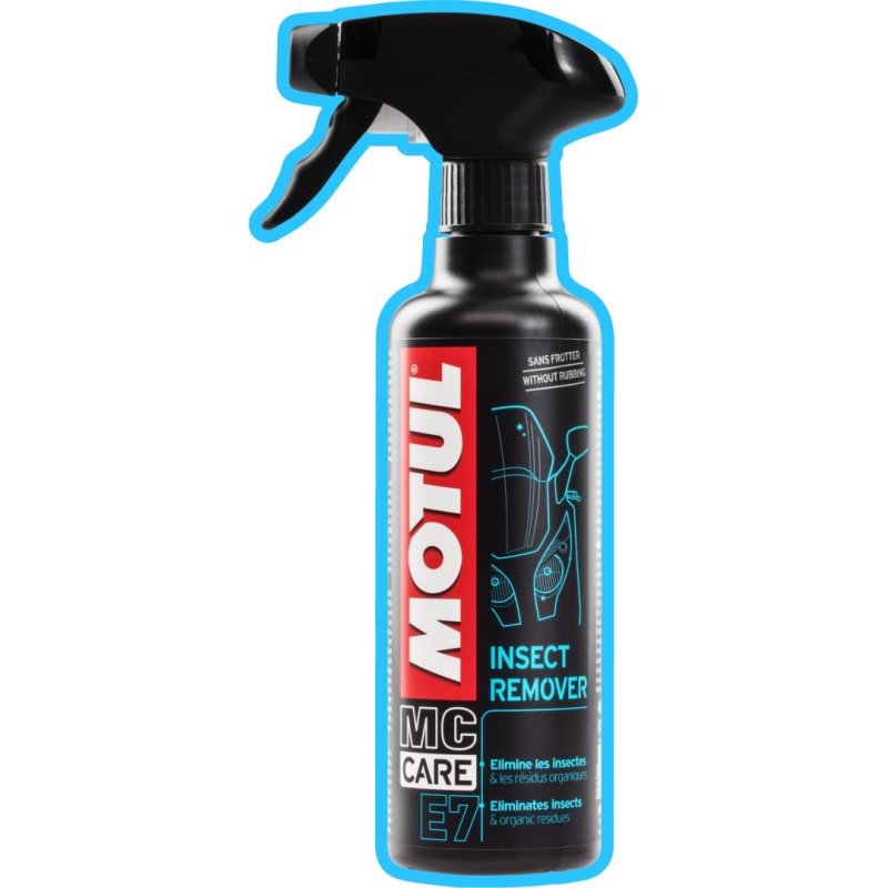 MOTUL E7 INSECT REMOVER 0,4L - Skuteczny preparat do usuwania owadów