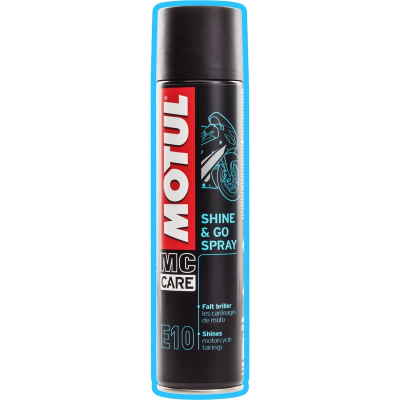 MOTUL E10 SHINE AND GO SPRAY 0,4L - Czyszczenie i ochrona lakieru