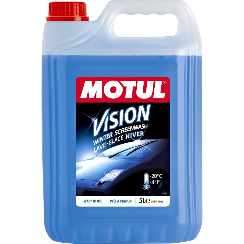 MOTUL VISION -20 C PŁYN DO SPRYSKIWACZY ZIMOWY 5L - Skuteczna ochrona przed mrozem