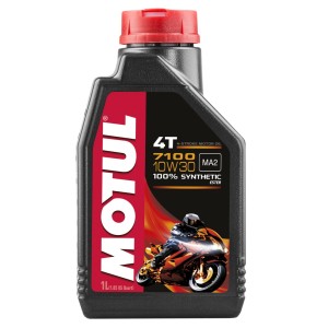 MOTUL Olej Silnik 7100 4T 10W30 1L - Najwyższej jakości, syntetyczny olej do silnika