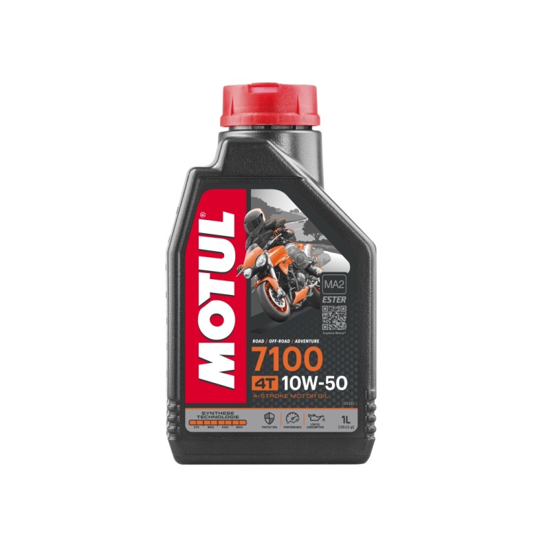 MOTUL Olej Silnik 7100 4T 10W50 1L (Syntetyczny) - Najwyższa jakość dla Twojego silnika