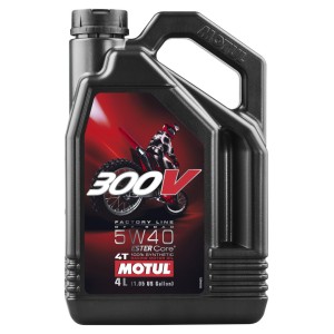 MOTUL Olej Silnik 300V 4T FL Off Road 5W40 4L - Sklep Motoryzacyjny