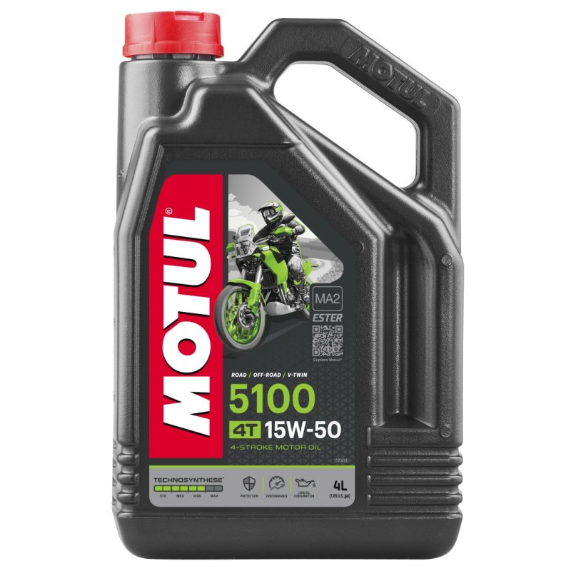 MOTUL Olej silnik 5100 4T Ester 15W50 4L - Najwyższa jakość dla Twojego silnika