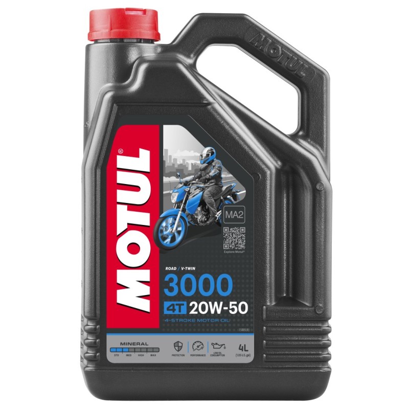 MOTUL Olej Silnik 3000 4T 20W50 4L (Mineralny)