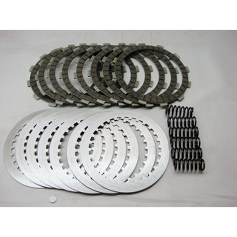 Komplet psychicznych tarcz, przekładek i sprężyn sprzęgłowych do HONDA CRF 450R 04-05, CRF 450X 05-13 (EBS1247) (EBS028)