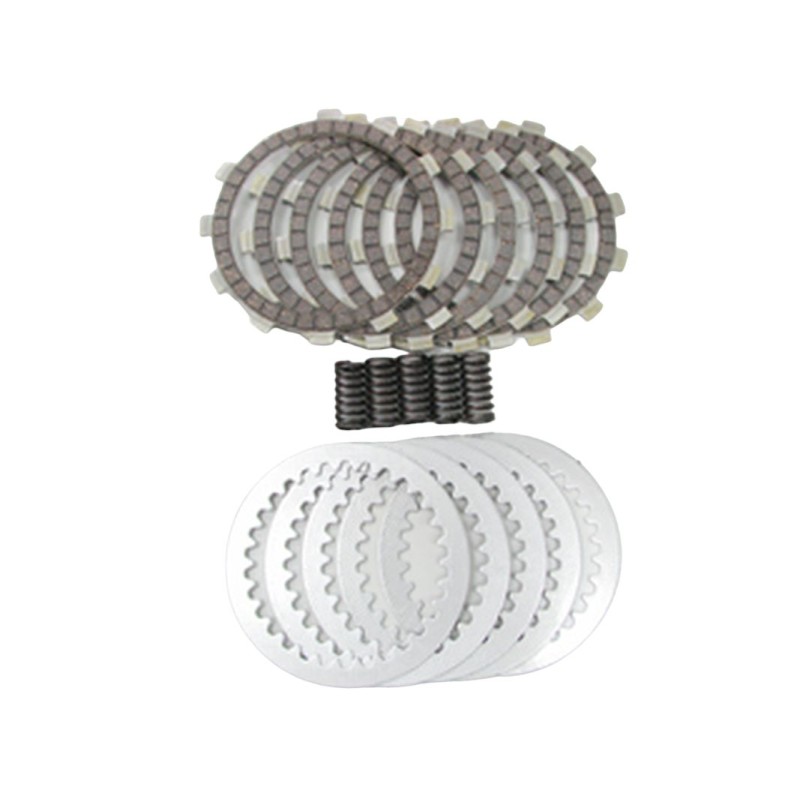 Komplet psychicznych tarcz, przekładek i sprężyn sprzęgłowych Suzuki DR 200 '86-'88 (DRC94)