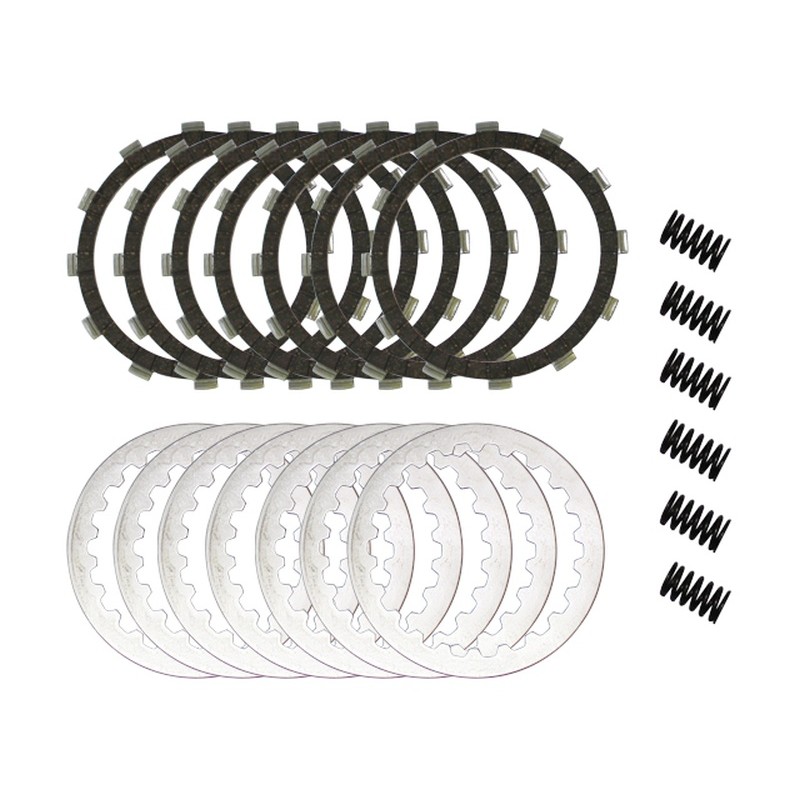 Komplet psychic tarcze, przekładki i sprężyny sprzęgłowe KTM 620 LC4 '99, 640 LC4 Adventure/Supermoto 03-06, 640 Duke 98-07