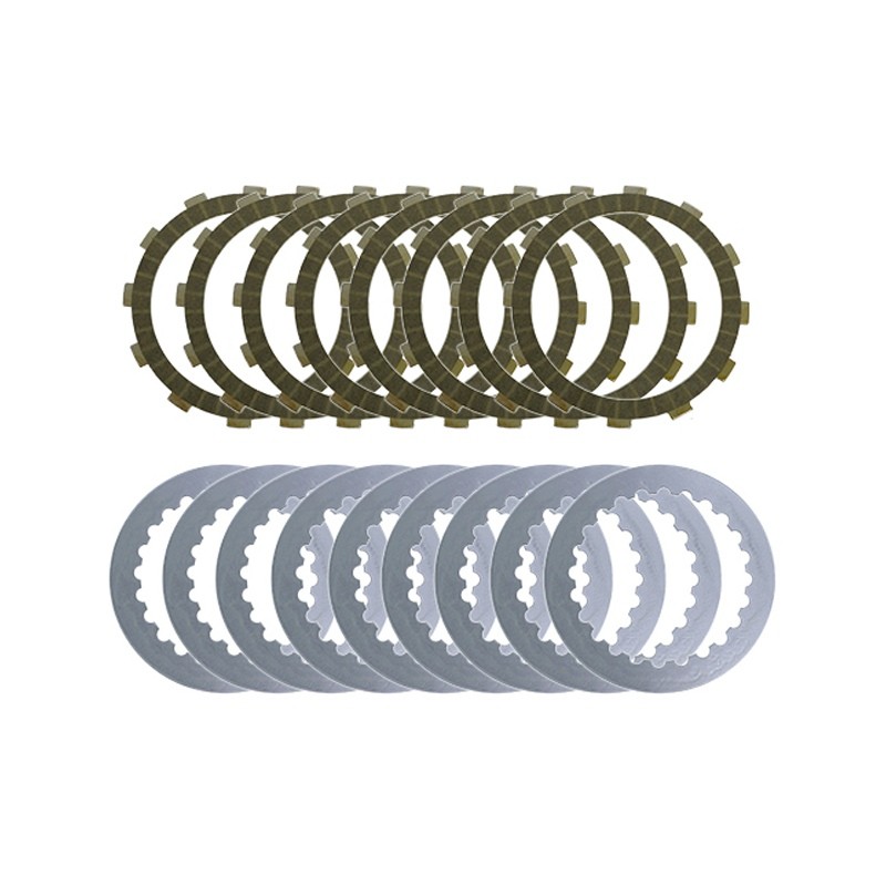 Psychic Tarcze i Przekładki Sprzęgłowe Komplet Husqvarna TC 250, TE 300, FE 350 '14-'21, TX 300 '17-'21, KTM EXC 250/500