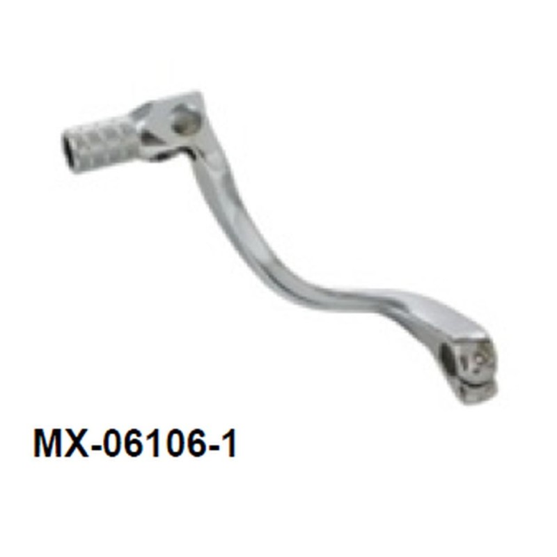 Dźwignia zmiany biegów do Suzuki RM 125 '89-'08 | Kute aluminium | Srebrny