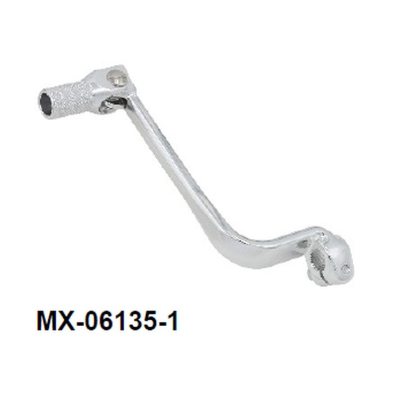 Dźwignia zmiany biegów do Kawasaki KLX 110 '02-'04, Suzuki DRZ 110 '02-'04 (13156-1205) - kute aluminium, kolor srebrny