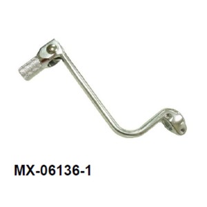 Dźwignia zmiany biegów do Kawasaki KLX 110 i Suzuki DRZ 110 - Kute aluminium, kolor srebrny