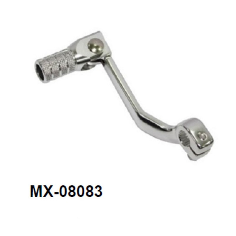 Dźwignia zmiany biegów Suzuki DR-Z 50/70 '08-'20 (OEM: 25600-14H00) - kolor srebrny