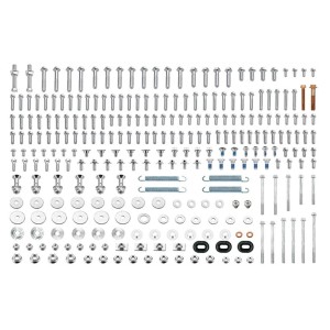 Komplet śrub, nakrętek, podkładek i tulejek do montażu plastików Honda CR 125/250/500 '85-'01