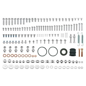 Komplet śrub, nakrętek, podkładek i tulejek do montażu plastików Yamaha YZ 250 '02-'24