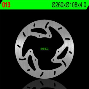 Tarcza hamulcowa przód do Gas Gas Halley 125/450 '08-09, Rieju Marathon 125 '08-18, MRT/MRX/SMX 50/125 (260x108x4mm) (6x7.5mm)