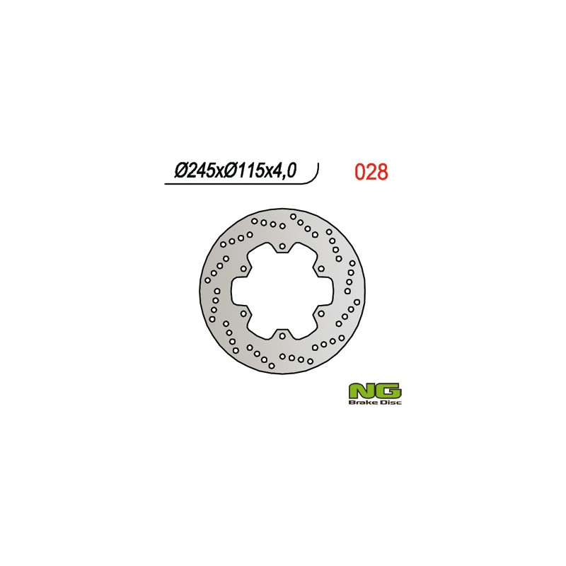 Tarcza hamulcowa tył Ducati ST2 ST4 Monster 620 Yamaha Majesty 250