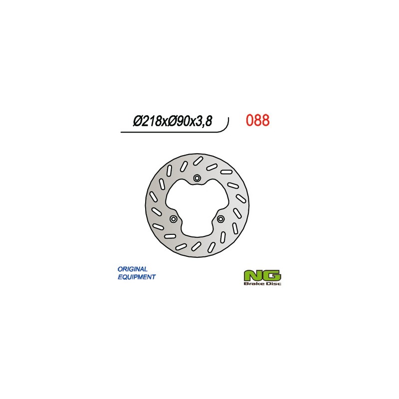 Tarcza hamulcowa przód Derbi 50 Senda '94-'03 (218x90x3,8 + 3 otwory)