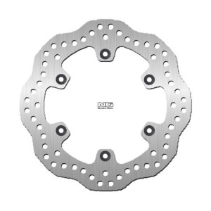 Tarcza hamulcowa tył Kawasaki KLR 650, KLE 500 (230x120x5mm) (6x10,5mm) - WAVE