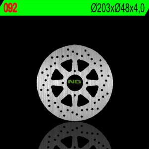 Tarcza hamulcowa tył Yamaha TZR 50R '93-'96 (203x48x4) (4x8,5mm)