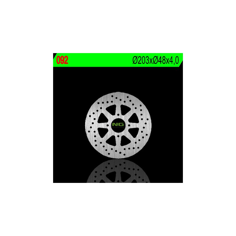 Tarcza hamulcowa tył Yamaha TZR 50R '93-'96 (203x48x4) (4x8,5mm)