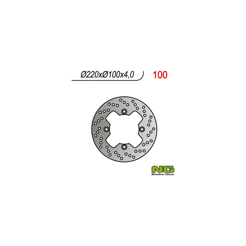 Tarcza hamulcowa tył Kawasaki ZX 6R '98-'07, ZX10R, ER6F/N, KLE 650VERSYS 07-14