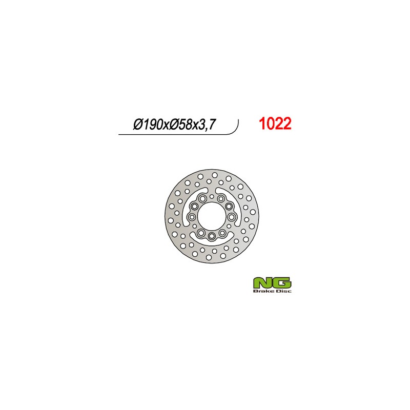 Tarcza hamulcowa tył do skutera Aprilia, CPI, Beta, Generic, Gilera, Peugeot, PGO, Sym, Yamaha