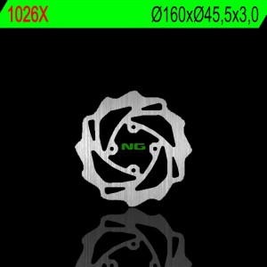 Tarcza hamulcowa tył KTM 65 SX '98-'22 (160x45,5x3) - Sklep Moto