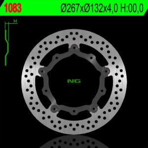 Tarcza hamulcowa przód Yamaha X-MAX 125/250/400/500, Majesty 400 '04-'13, T-MAX 500/530