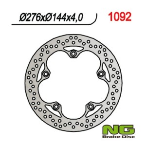 Tarcza hamulcowa przód Honda CBF 250 '04-'09, CBR 125R '12-'17 (276x144x4) (5x10,5mm)