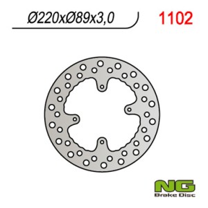 Tarcza hamulcowa przód Honda CR 80/85, CRF150R '07-'21 (220x88x3)(4x6,50mm)