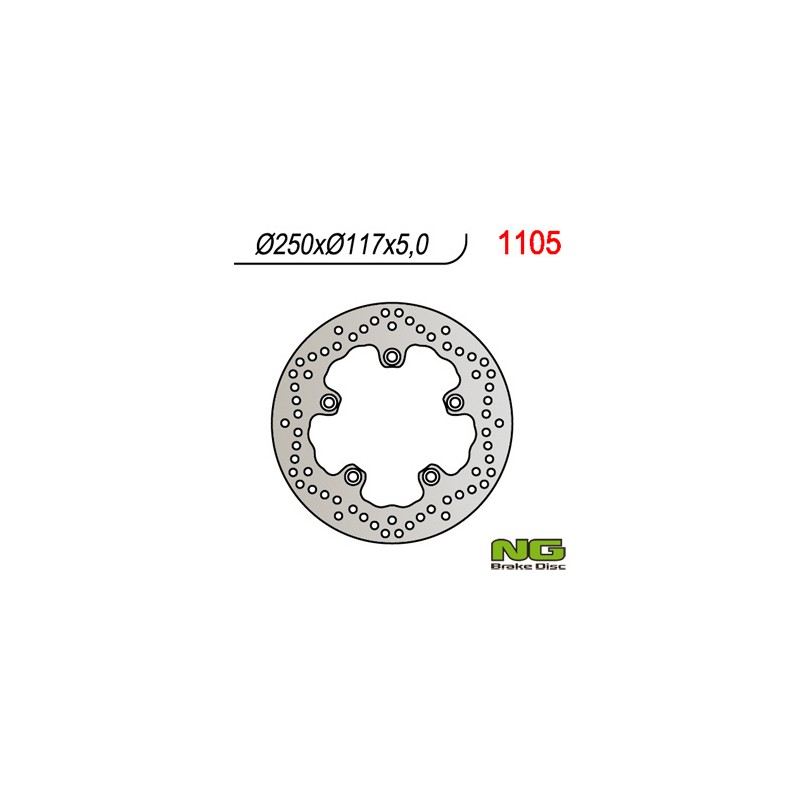 Tarcza hamulcowa tył Suzuki AN 650 Burgman '04-'11