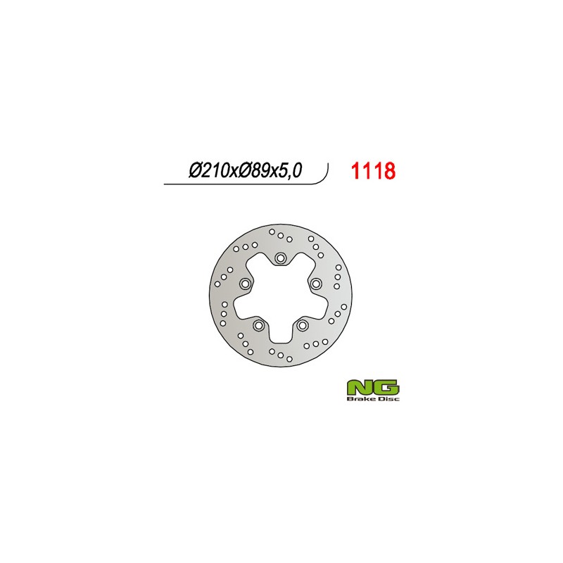 Tarcza hamulcowa tył Suzuki AN 400 \'05-\'23 AN 250 Burgman \'07-\'08