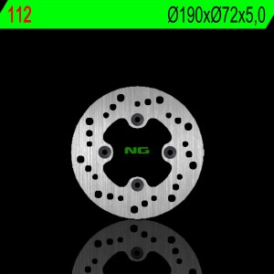 Tarcza hamulcowa przód Honda Helix 250 '95-'99 (190x72x5mm)