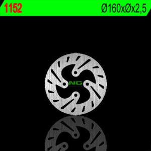 Tarcza hamulcowa tył Beta 125/200/250/290/300 Trial 160x-x2,5