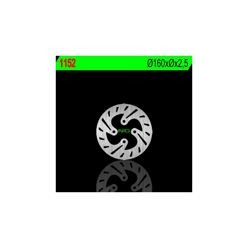 Tarcza hamulcowa tył Beta 125/200/250/290/300 Trial 160x-x2,5