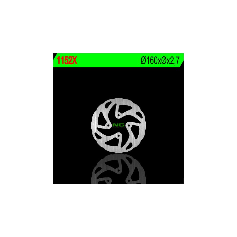 Tarcza hamulcowa tył Beta 125/200/250/290/300 Trial (160X-X2,5) Wave