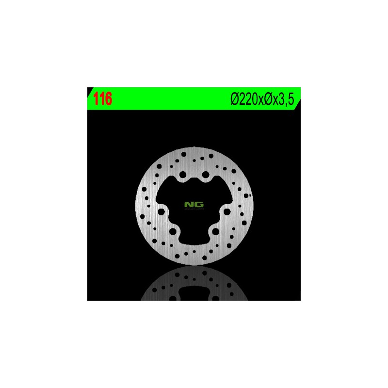 Tarcza hamulcowa przód Suzuki RMX 50 '97-'02 (220x3,5) (6x15,5mm)