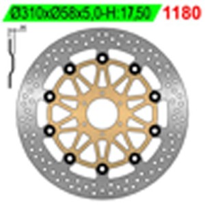 Tarcza hamulcowa przód Honda CB 1000 Big One VFR 750 R - Sklep motoryzacyjny