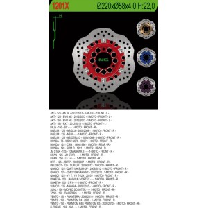 Tarcza hamulcowa przód Daelim 125, Peugeot 125, Honda CRM 125 - Wave