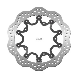 Tarcza hamulcowa przód Yamaha T-Max 530 '12-'21 (298x132x4mm) - Wave pływająca