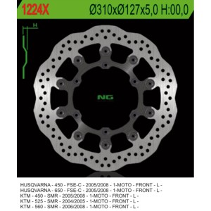 Tarcza hamulcowa przód Husaberg FS 570 '10-'11, FS 450 '05-'08, KTM SMR 450 '04-'14, SMR 525 / 560 '05-'08