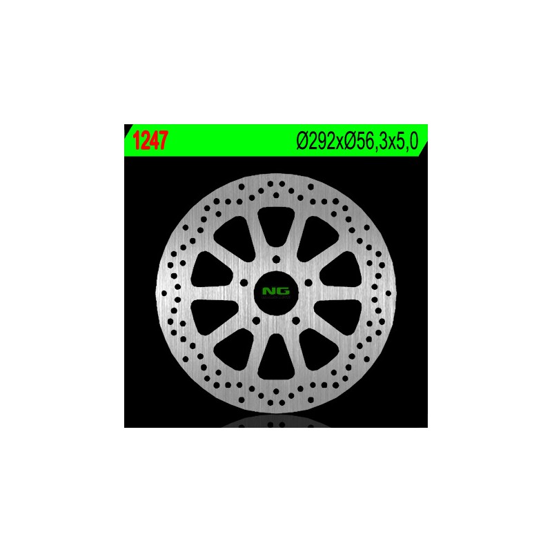 Tarcza hamulcowa tył Harley Davidson 750/883/1200/1340/1450/1584/1690 (292X56,3X5) (5X10,5MM)