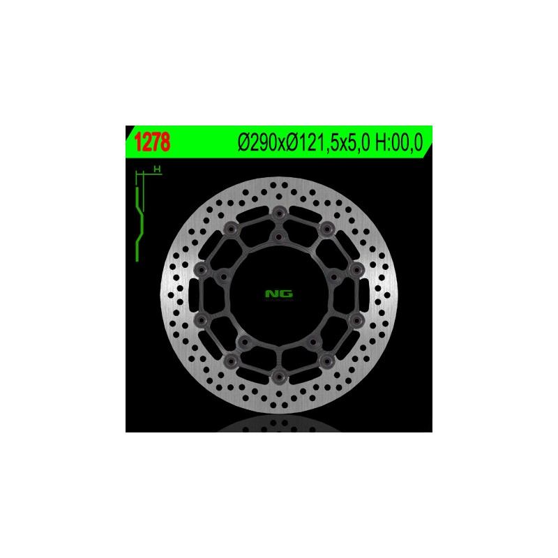 Tarcza hamulcowa przód Suzuki SFV 650 Gladius / ABS '09-'13, SV 650 '07-'21, SV 650S '07-'17
