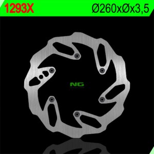 Tarcza hamulcowa przód do BETA RR Enduro 250/300 '12-'23, Xtrainer 250 '17-'22 4T 390/400/430/450/480/498 (260X-X3,5) WAVE 6