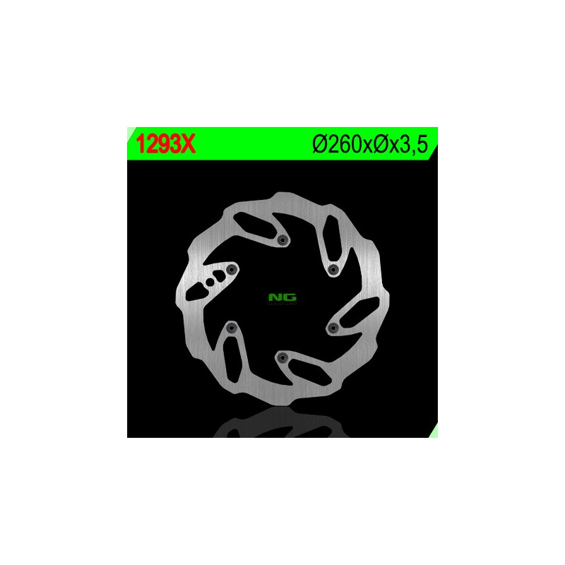 Tarcza hamulcowa przód do BETA RR Enduro 250/300 '12-'23, Xtrainer 250 '17-'22 4T 390/400/430/450/480/498 (260X-X3,5) WAVE 6