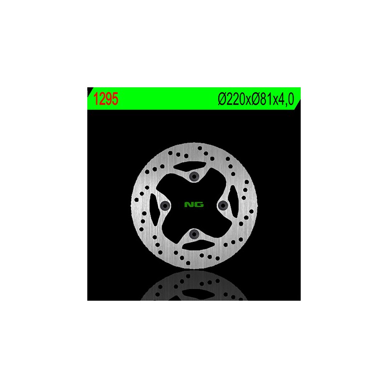 Tarcza hamulcowa przód Suzuki RV 125/200 Van Van '05-'17 (220x81x4) (4x10,5mm)